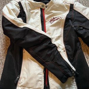 Womens Harley Davidson riding jacket with padding size Large